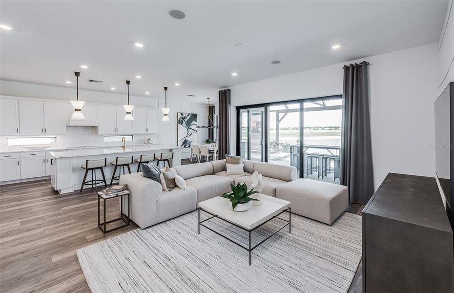 Furnished interior view inside a new home in , Bradenton (Image 3).