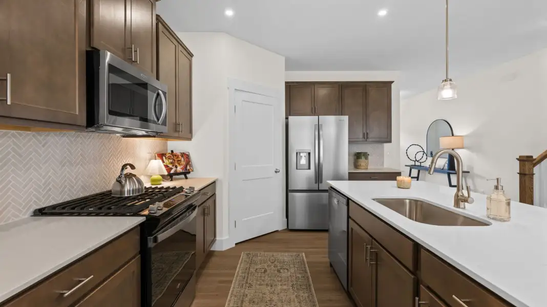 Furnished interior view inside a new home in Hawks Landing, Apison (Image 9).