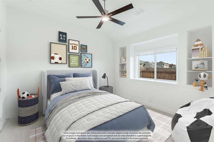 Furnished interior view inside a new home in Somerset Classic 70s & 80s, Mansfield (Image 8).