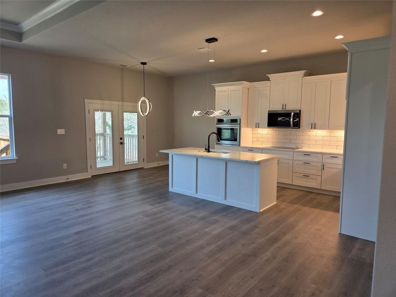 Furnished interior view inside a new home in , Bastrop (Image 3). Furnished interior view inside a new home in , Bastrop (Image 3).
