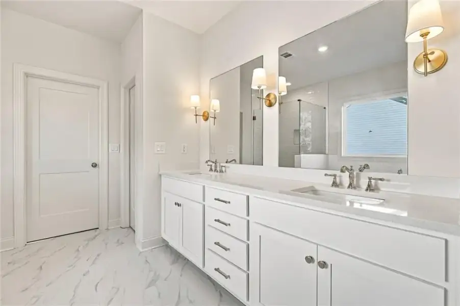 Furnished interior view inside a new home in , Sugar Hill (Image 5). Furnished interior view inside a new home in , Sugar Hill (Image 5).