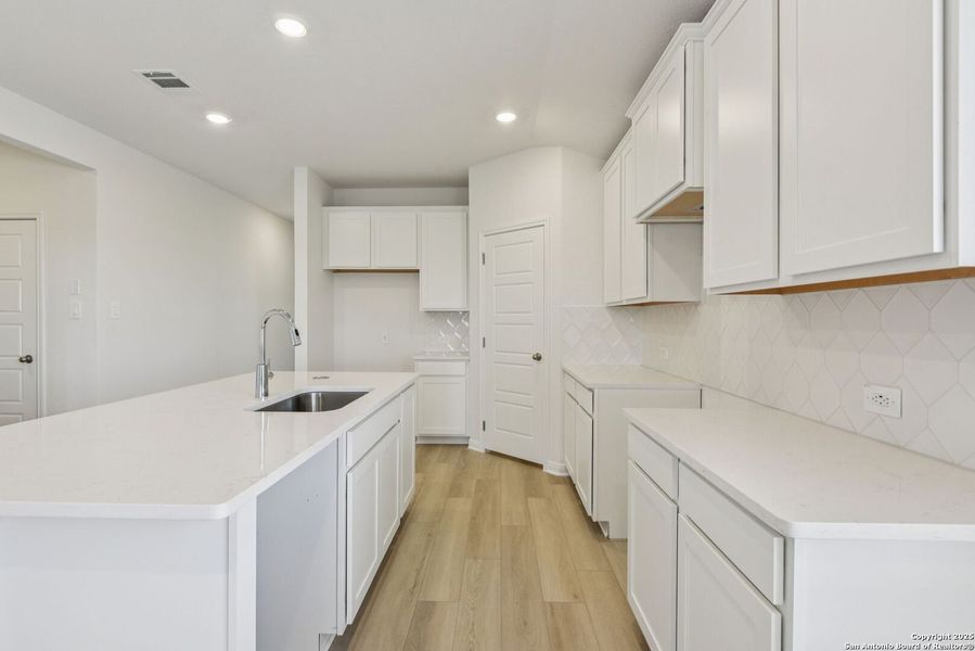Furnished interior view inside a new home in Catalina, Converse (Image 13).