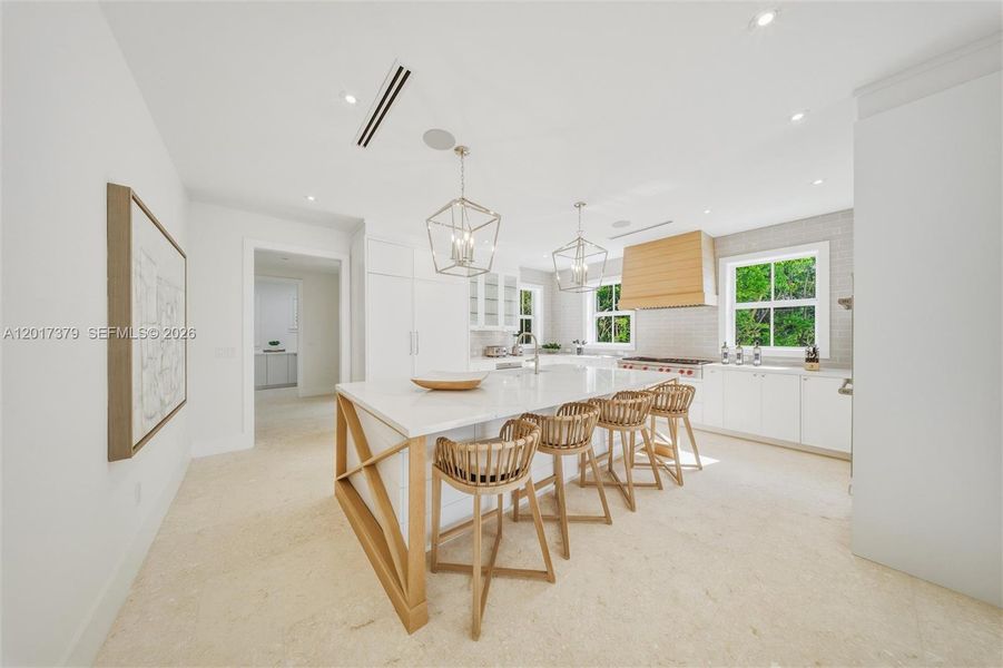 Furnished interior view inside a new home in , Islamorada, Village of Islands (Image 43).