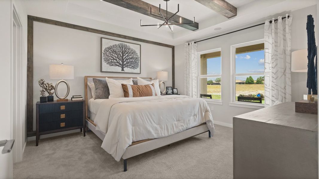 Furnished interior view inside a new home in Ardisia Park, New Smyrna Beach (Image 17).
