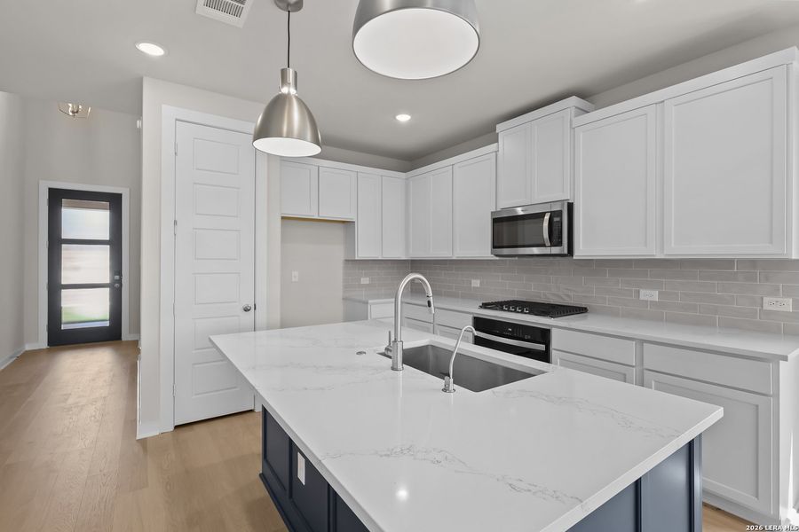 Furnished interior view inside a new home in Davis Ranch, San Antonio (Image 19).