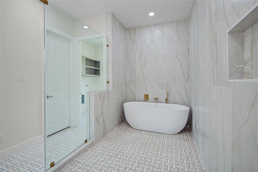 Furnished interior view inside a new home in , Spring (Image 19).
