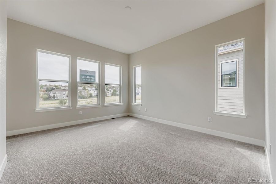 Spacious, unfurnished interior of a new home in Hillside at Castle Rock, Castle Rock (Image 27). Spacious, unfurnished interior of a new home in Hillside at Castle Rock, Castle Rock (Image 27).