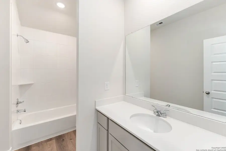 Furnished interior view inside a new home in Katzer Ranch, Converse (Image 11). Furnished interior view inside a new home in Katzer Ranch, Converse (Image 11).