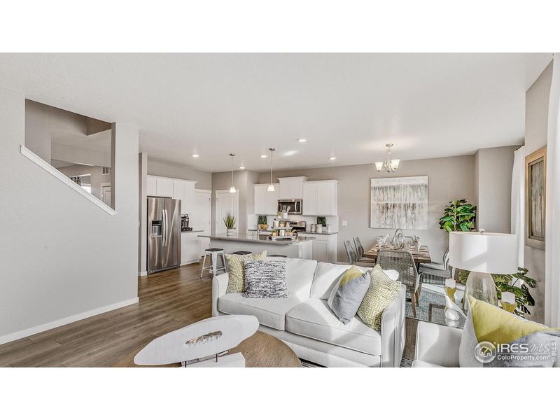 Furnished interior view inside a new home in Tailholt, Severance (Image 17).