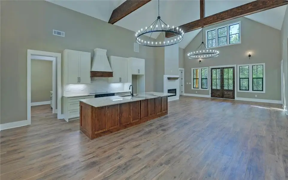 Furnished interior view inside a new home in , Dahlonega (Image 7). Furnished interior view inside a new home in , Dahlonega (Image 7).