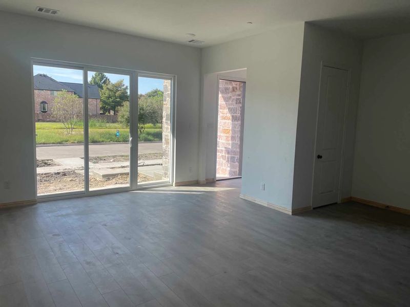 Family Room Construction Progress Family Room Construction Progress