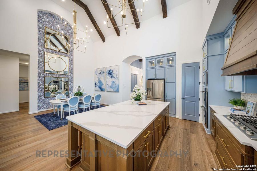 Furnished interior view inside a new home in Esperanza, Boerne (Image 24). Furnished interior view inside a new home in Esperanza, Boerne (Image 24).