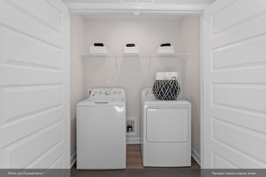 Furnished interior view inside a new home in Renaissance at White Oak, Garner (Image 13).