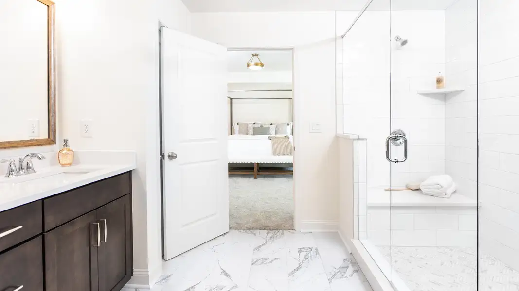 Representative furnished interior of a home built from the Drayton by DRB Homes in Farms at Bellingham, Mooresville (Image 12). Representative furnished interior of a home built from the Drayton by DRB Homes in Farms at Bellingham, Mooresville (Image 12).