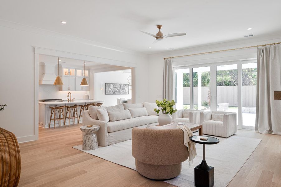 Furnished interior view inside a new home in Horry County Homes, Conway (Image 12). Furnished interior view inside a new home in Horry County Homes, Conway (Image 12).