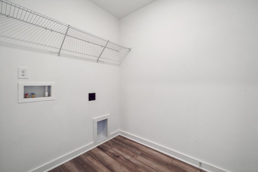 A room with white walls. A room with white walls.