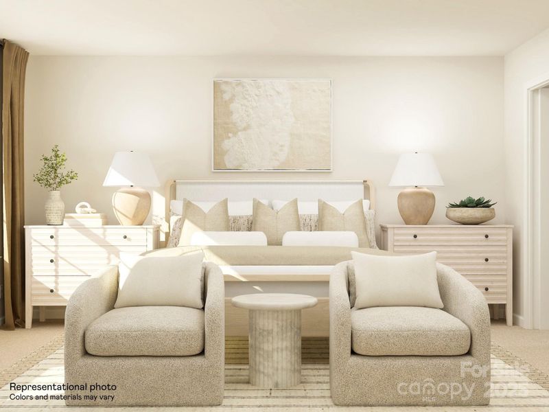 Furnished interior view inside a new home in Village of Waxhaw, Waxhaw (Image 2).