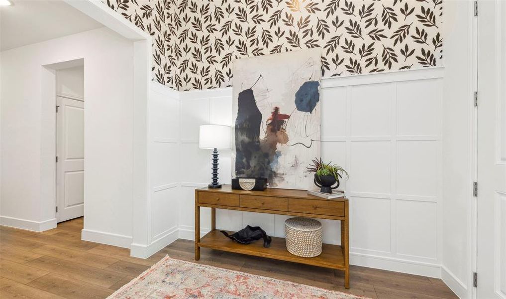 Furnished interior view inside a new home in Creekshaw, Royse City (Image 8).