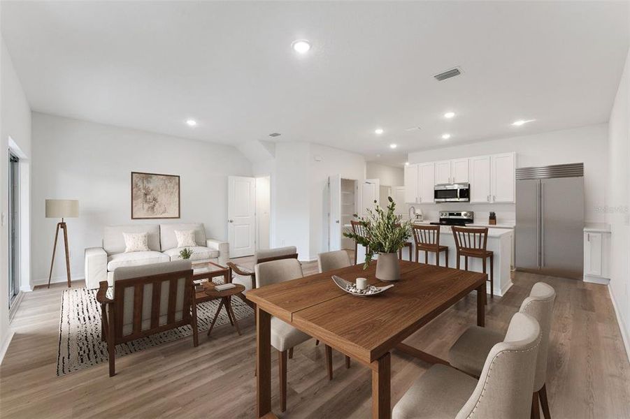Furnished interior view inside a new home in Connors Cove, Eustis (Image 7).