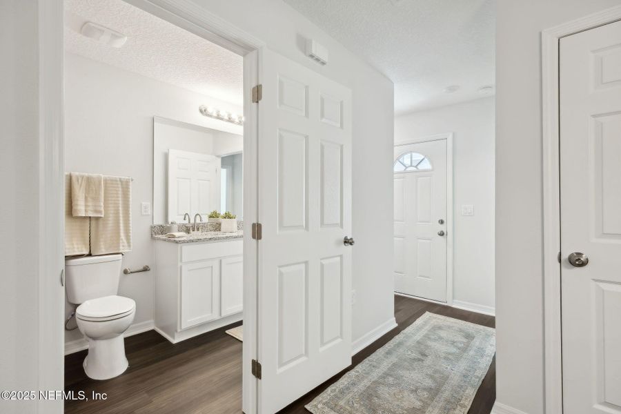 Furnished interior view inside a new home in , Jacksonville (Image 8). Furnished interior view inside a new home in , Jacksonville (Image 8).