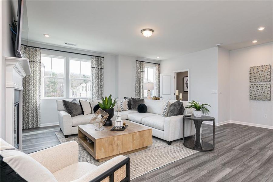 Furnished interior view inside a new home in , Lawrenceville (Image 13).