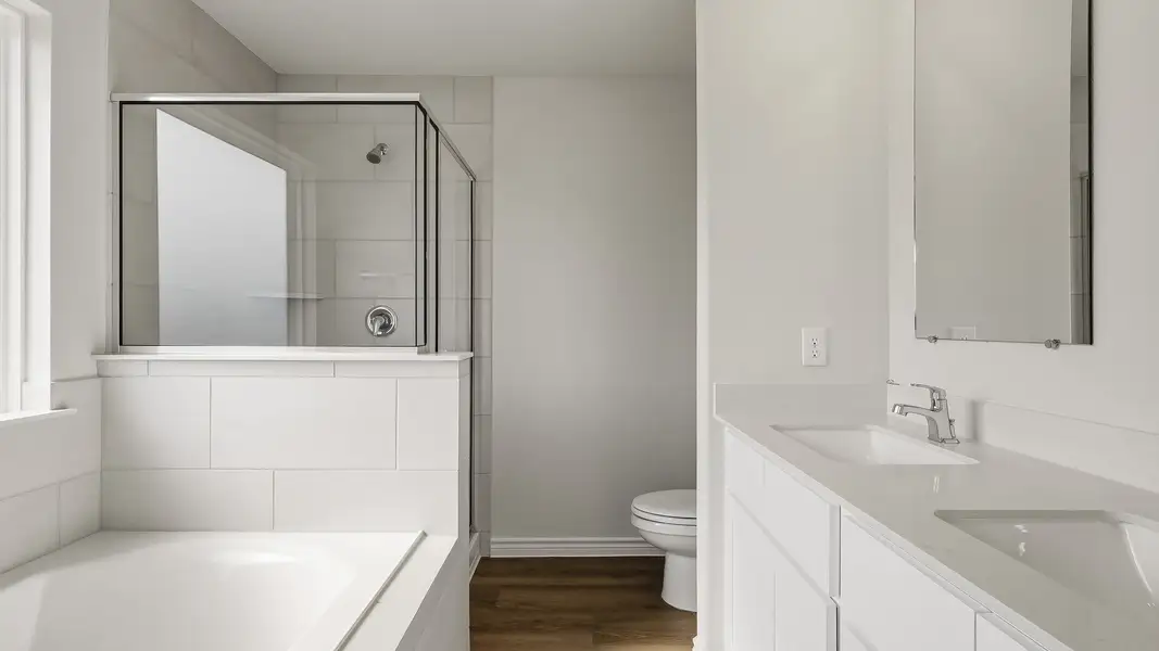 Primary bathroom Primary bathroom