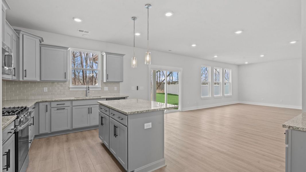 Furnished interior view inside a new home in Fox Hollow, Spartanburg (Image 12).