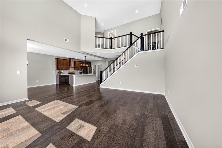 Spacious, unfurnished interior of a new home in The Reserve At Liberty Park, Braselton (Image 43).