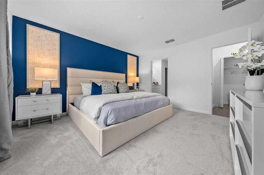 Furnished interior view inside a new home in Tara Forest East, Alachua (Image 4).
