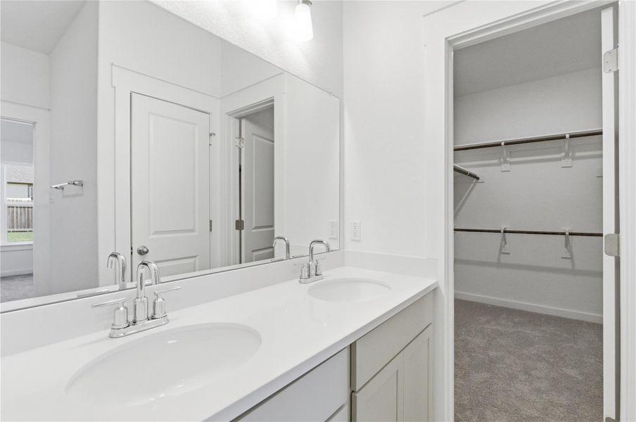 Furnished interior view inside a new home in Calumet, Jarrell (Image 9).
