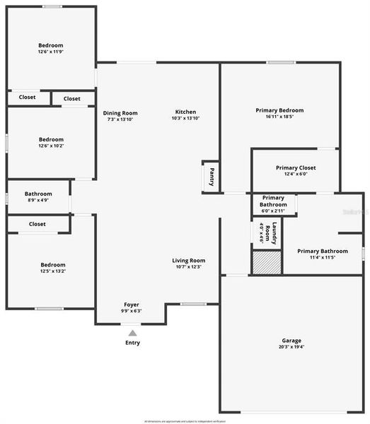 2D floor plan layout of this home in , Ocala, FL (Image 5).