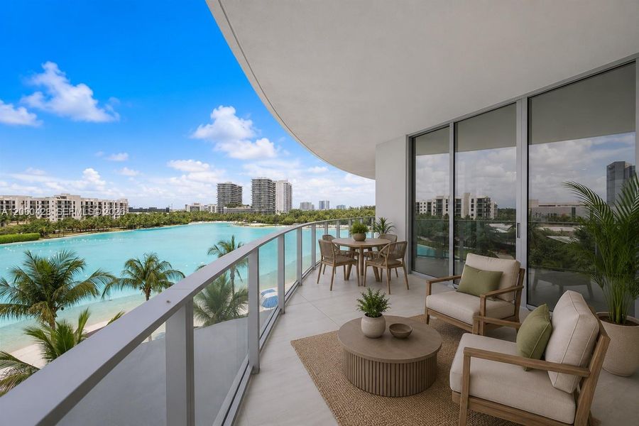 Condo located in Miami, FL showcasing its design and architecture (Image 2). Condo located in Miami, FL showcasing its design and architecture (Image 2).