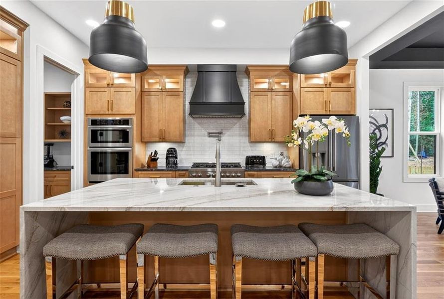 Furnished interior view inside a new home in , Decatur (Image 36).