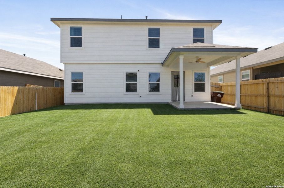 Exterior details and patio area of a home in , San Antonio (Image 24). Exterior details and patio area of a home in , San Antonio (Image 24).