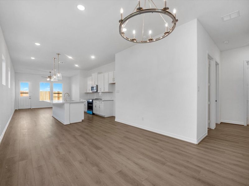 Spacious, unfurnished interior of a new home in Bergamo, Katy (Image 11). Spacious, unfurnished interior of a new home in Bergamo, Katy (Image 11).