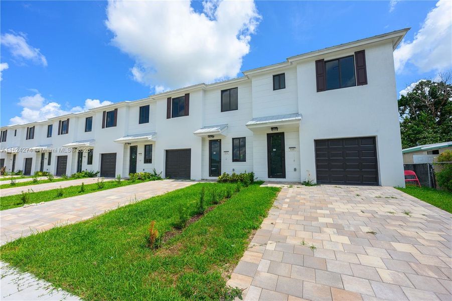 Front exterior of a new home in , Florida City, FL, highlighting curb appeal (Image 25).