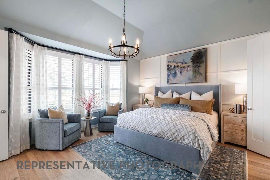 Furnished interior view inside a new home in Midline, Webster (Image 24).