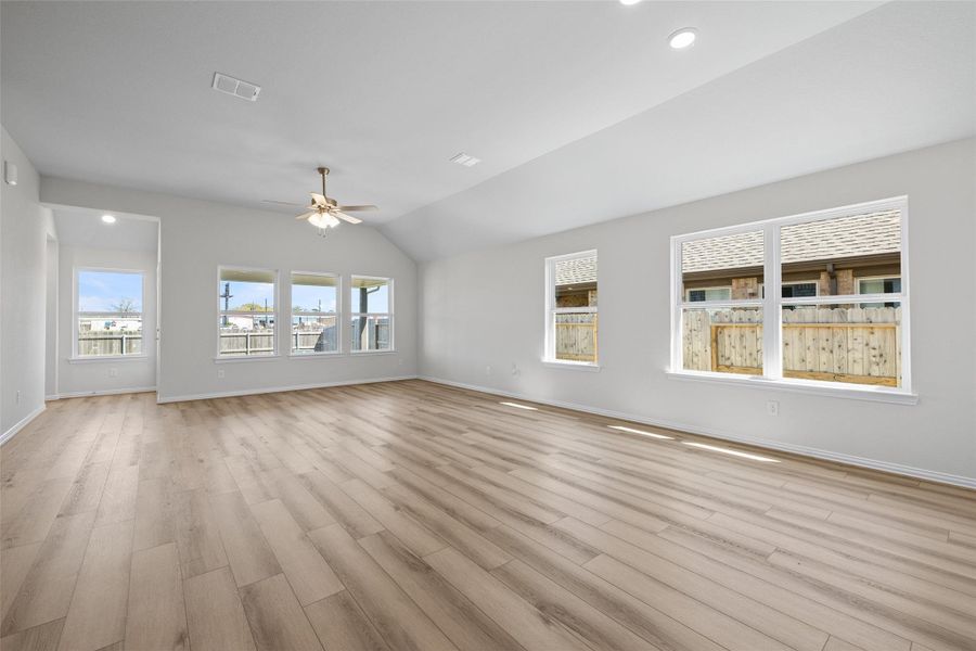 Spacious, unfurnished interior of a new home in Coastal Point, League City (Image 26). Spacious, unfurnished interior of a new home in Coastal Point, League City (Image 26).