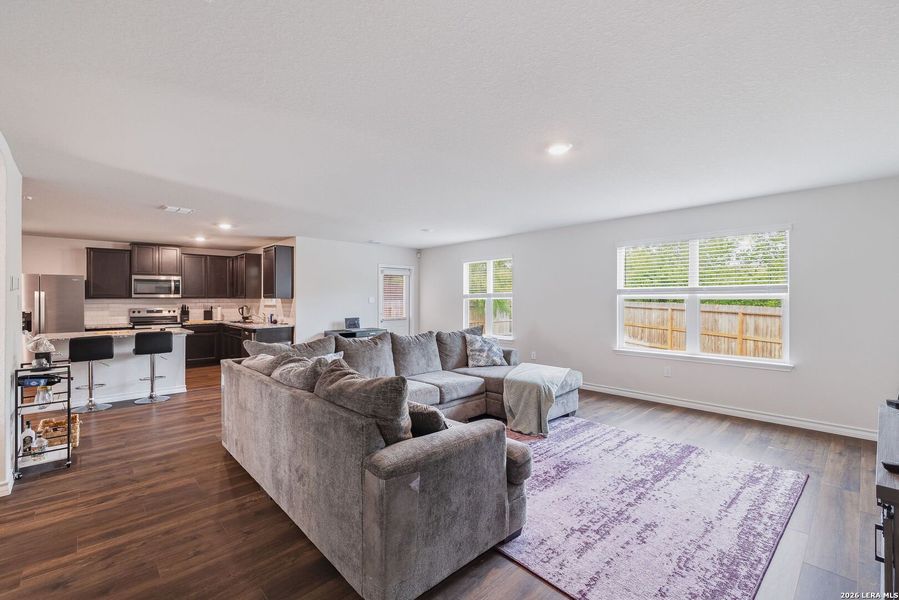 Furnished interior view inside a new home in Laurel Vistas, San Antonio (Image 6).