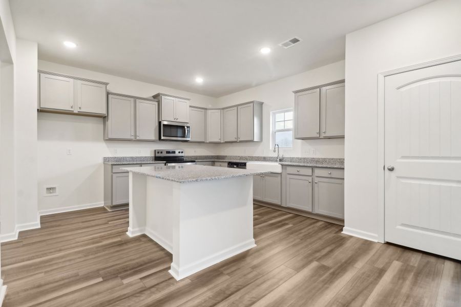 Furnished interior view inside a new home in Portrait Hills, Aiken (Image 1).
