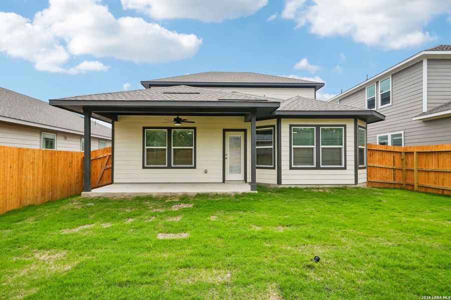 Exterior details and patio area of a home in Stetson Ridge, Marion (Image 24).