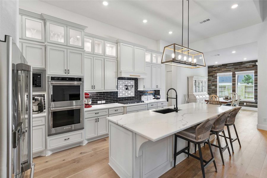 Furnished interior view inside a new home in , Conroe (Image 28). Furnished interior view inside a new home in , Conroe (Image 28).