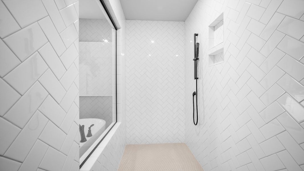 Representative furnished interior of a home built from the Clarity by DRB Homes in Northcroft, Loganville (Image 45).