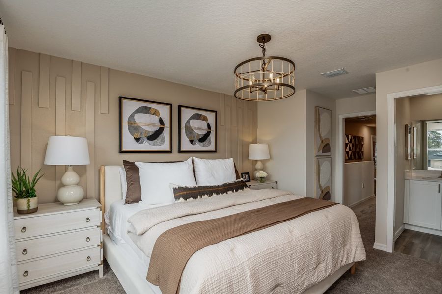 Representative furnished interior of a home built from the Cartagena by Casa Fresca Homes in Pasadena Woods, Dade City (Image 13). Representative furnished interior of a home built from the Cartagena by Casa Fresca Homes in Pasadena Woods, Dade City (Image 13).