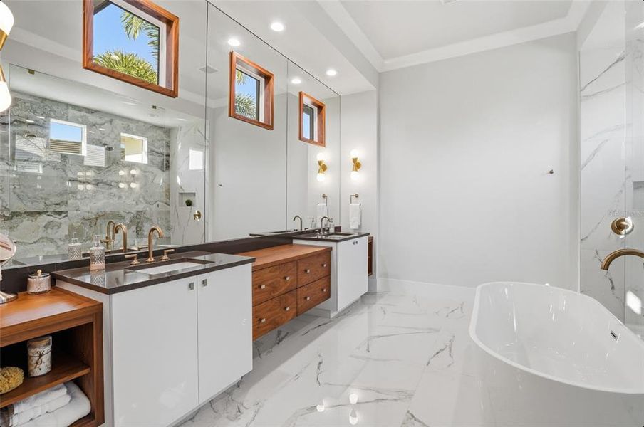 Furnished interior view inside a new home in , Parrish (Image 58).