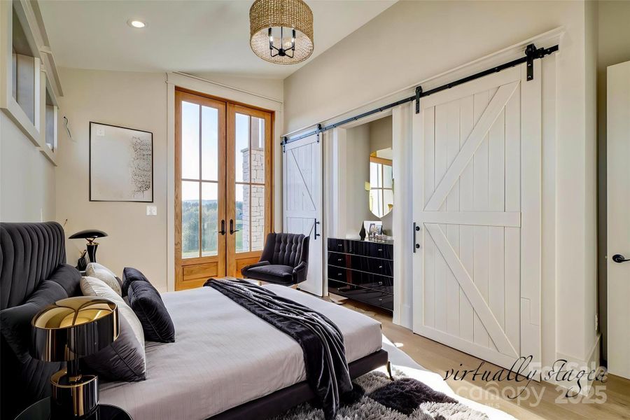 Furnished interior view inside a new home in , Lenoir (Image 9).