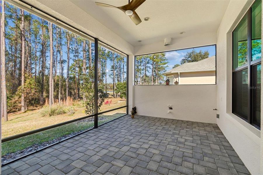 Exterior details and patio area of a home in , Brooksville (Image 34).