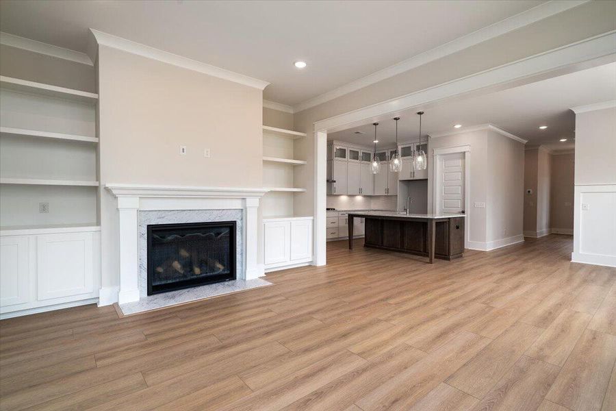 Furnished interior view inside a new home in Wando Village, Charleston (Image 5).