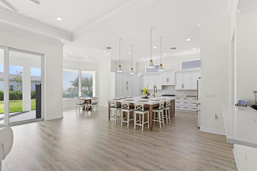 Furnished interior view inside a new home in , Westlake (Image 55).