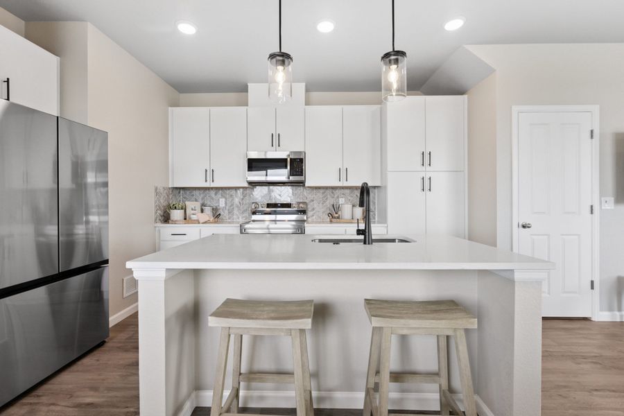 Representative furnished interior of a home built from the Biscayne by Landsea Homes in Spring Valley, Longmont (Image 3). Representative furnished interior of a home built from the Biscayne by Landsea Homes in Spring Valley, Longmont (Image 3).